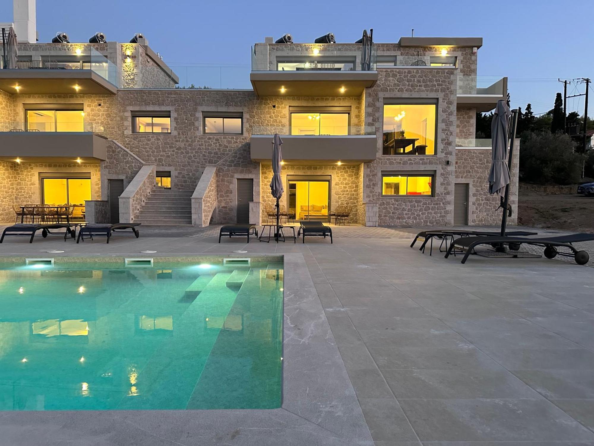 Topos Luxury Stay Heraion Loutraki  Bagian luar foto